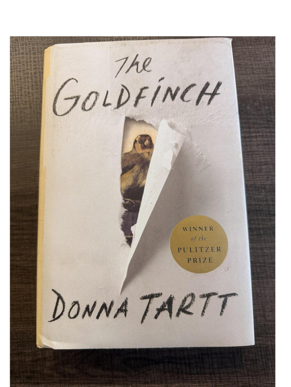 Donna Tartt The Goldfinch Hardcover 1st Ed 2013 Pulitzer Prize w Dust Jacket